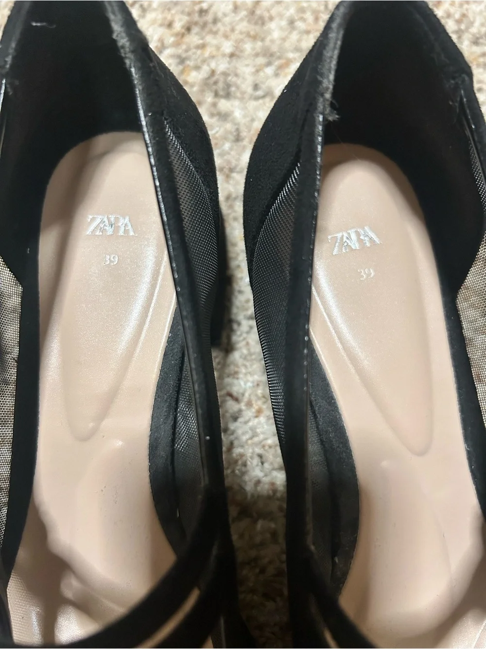 Zara black block